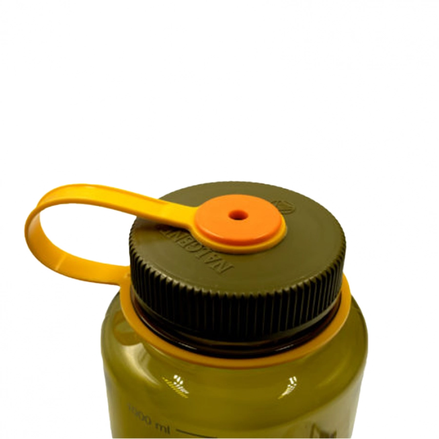 Nalgene Wide Mouth 1 l olive bottle 3/3