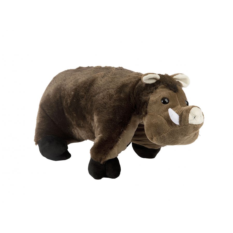 Nature De Brenne 54x54 cm plush wild boar pillow 2/2