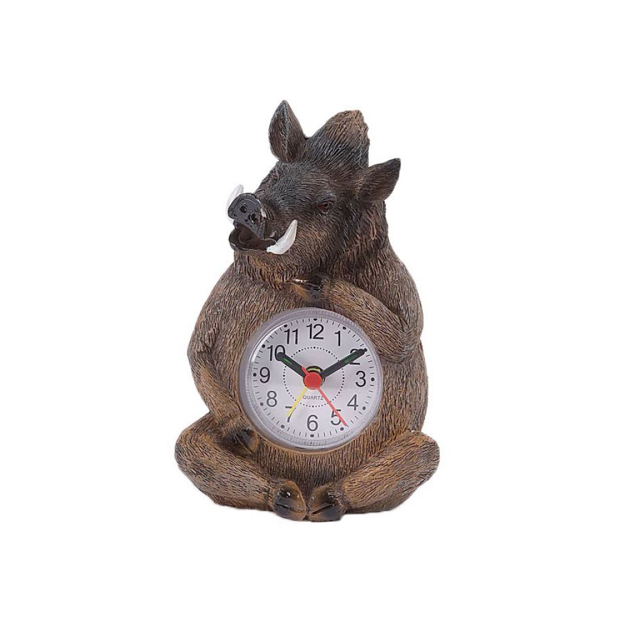 Nature De Brenne Boar Clock 14 cm 1/1