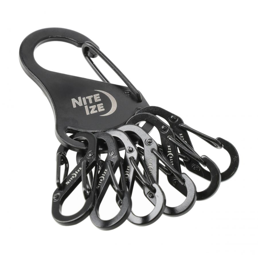Nite Ize S-Biner key ring with carabiners 2/2