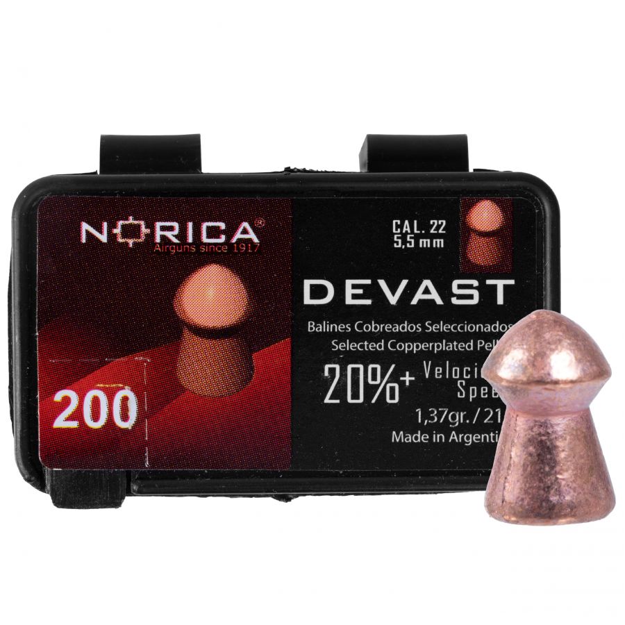 Norica Devast 5.5mm shotgun shell 200 pcs. 1/3