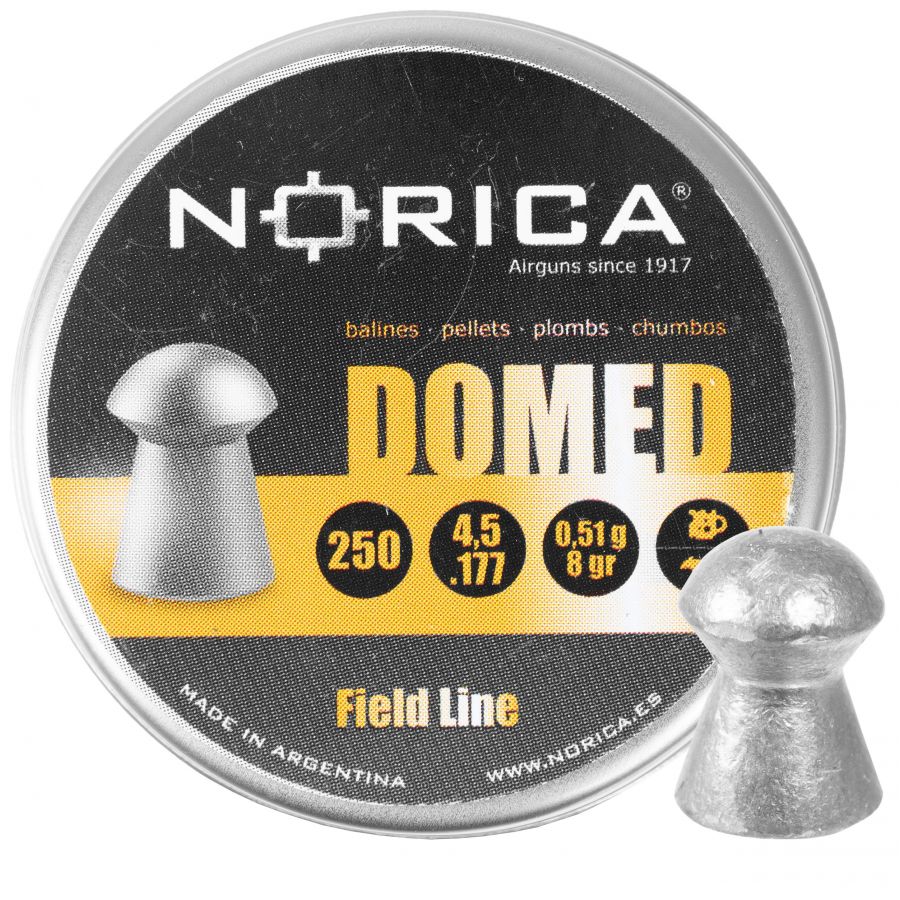 Norica Domed 4.5mm shotgun shell 250 pcs. 1/4