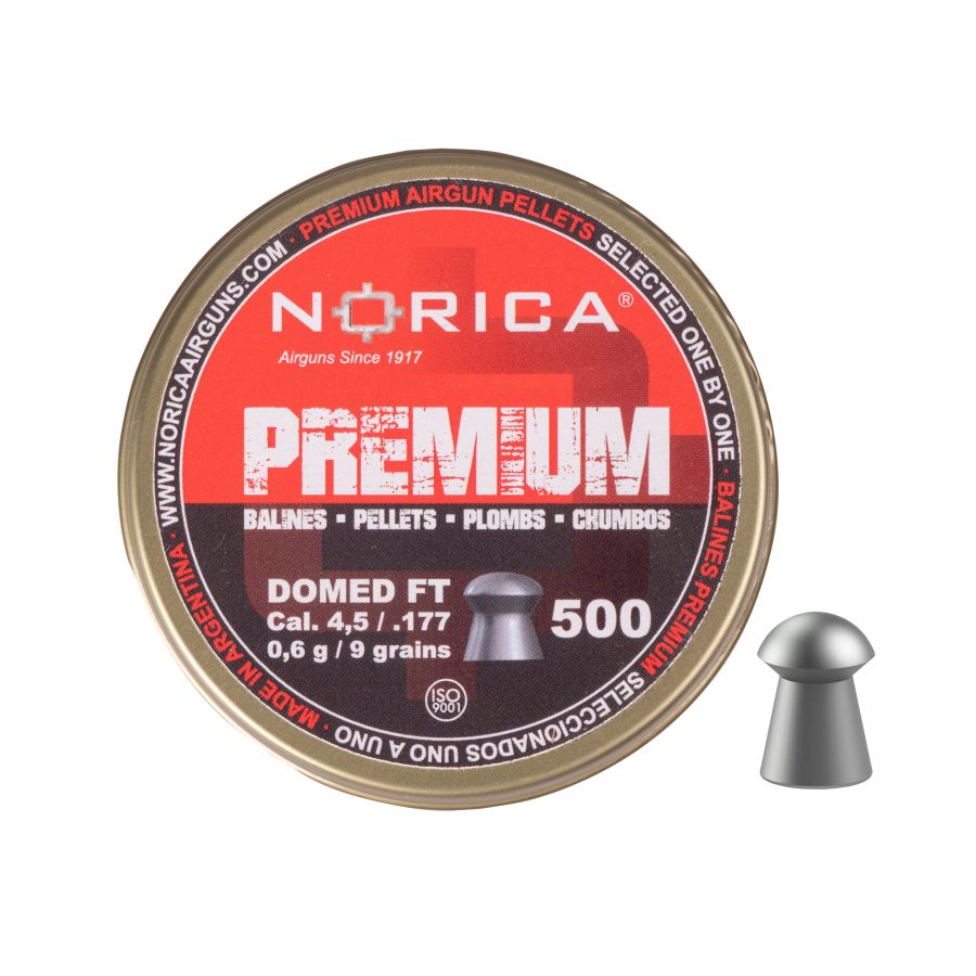 Norica Domed Premium FT 4.5mm shotgun shell 500 pcs. 1/2