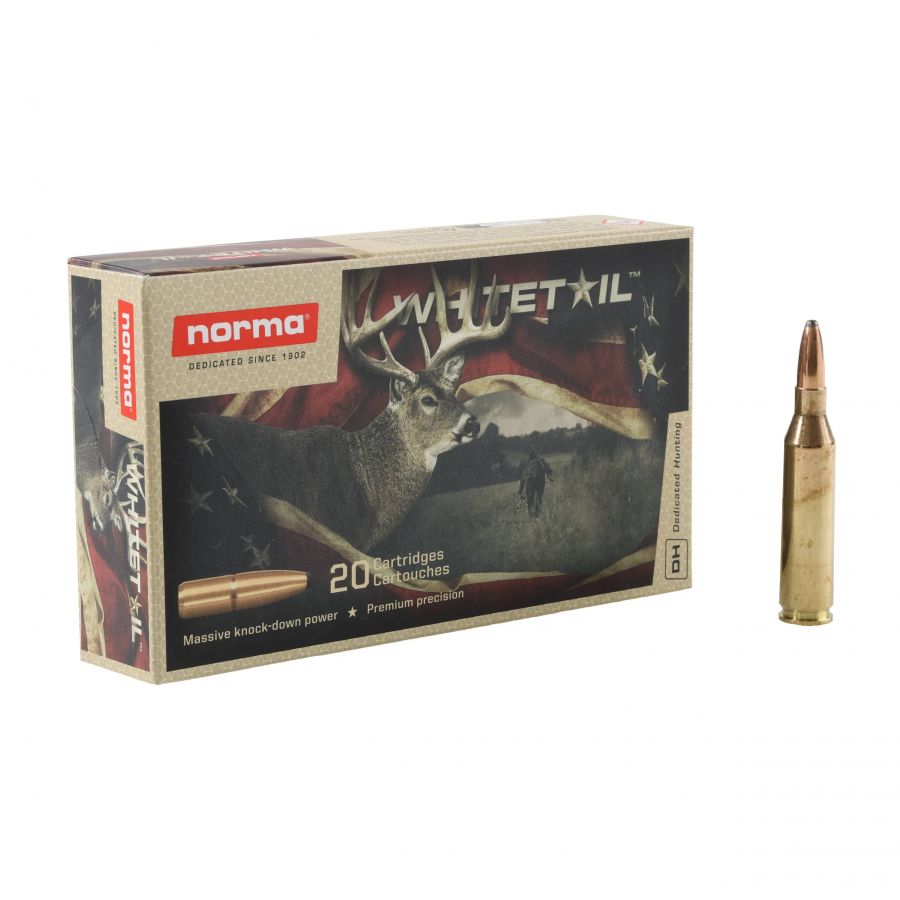 Norma ammunition cal. 243 Win Whitetail 6.5g/100 grs 1/4