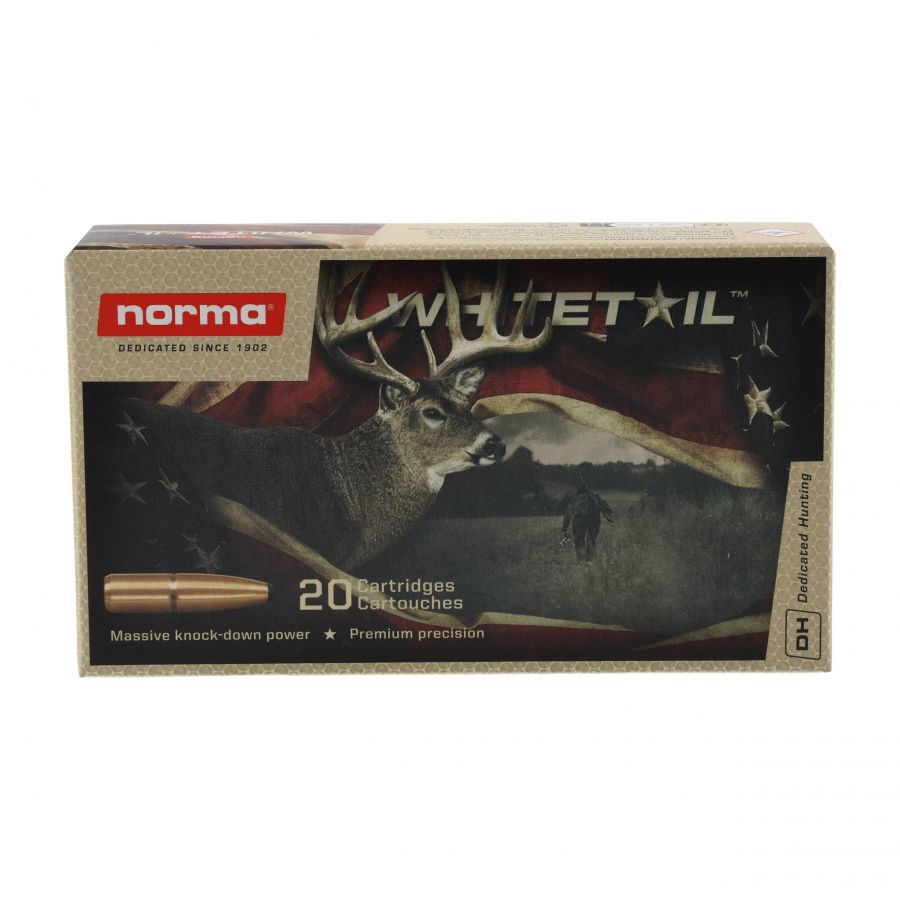 Norma ammunition cal. 243 Win Whitetail 6.5g/100 grs 4/4