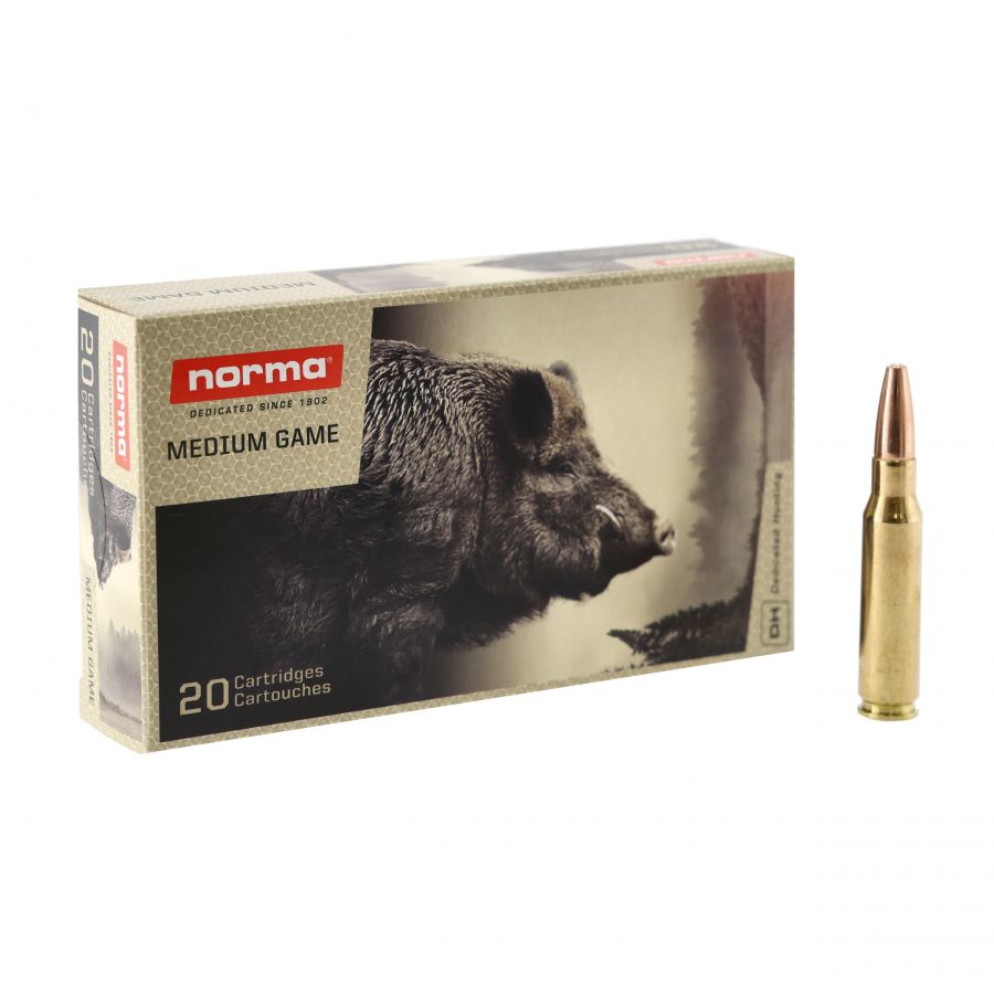 Norma ammunition cal. 308 Win. Vulcan 11.7g /180grs 1/4