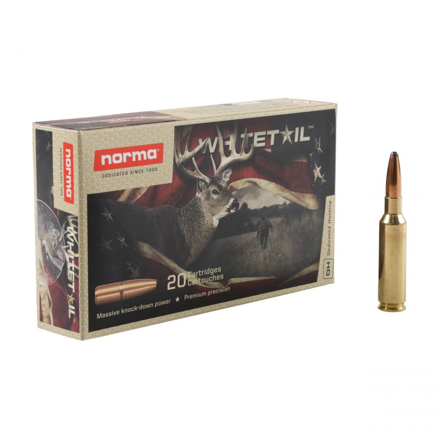Norma ammunition cal. 6.5 Creedmoor Whitetail 9.1 g 1/4