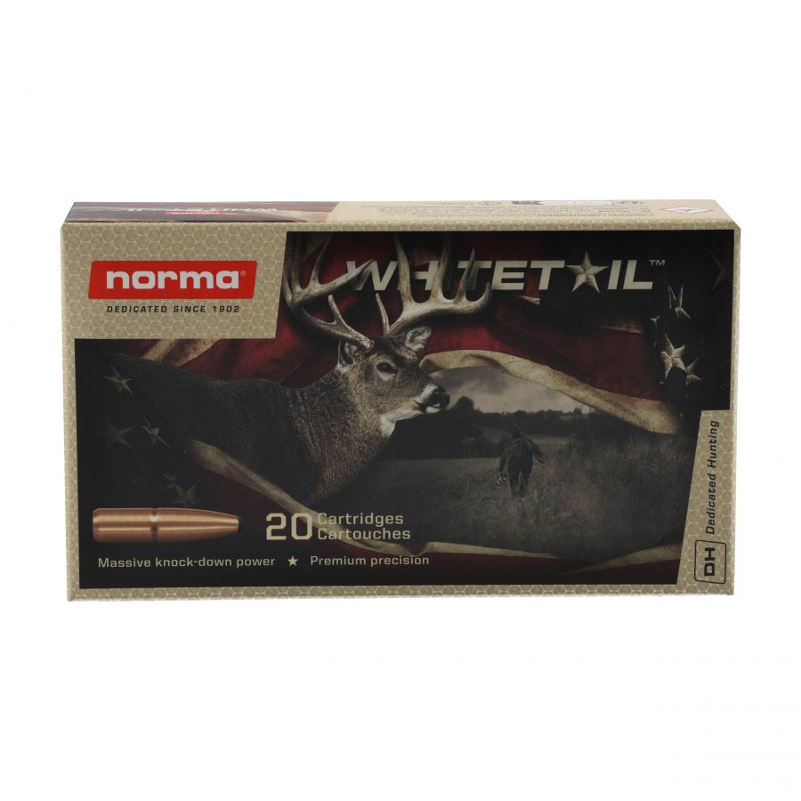 Norma ammunition cal. 6.5 Creedmoor Whitetail 9.1 g 4/4