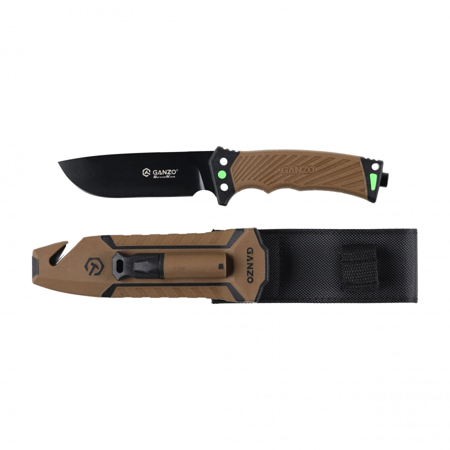 Nóż bushcraft Ganzo G8012V2-DY 4/10
