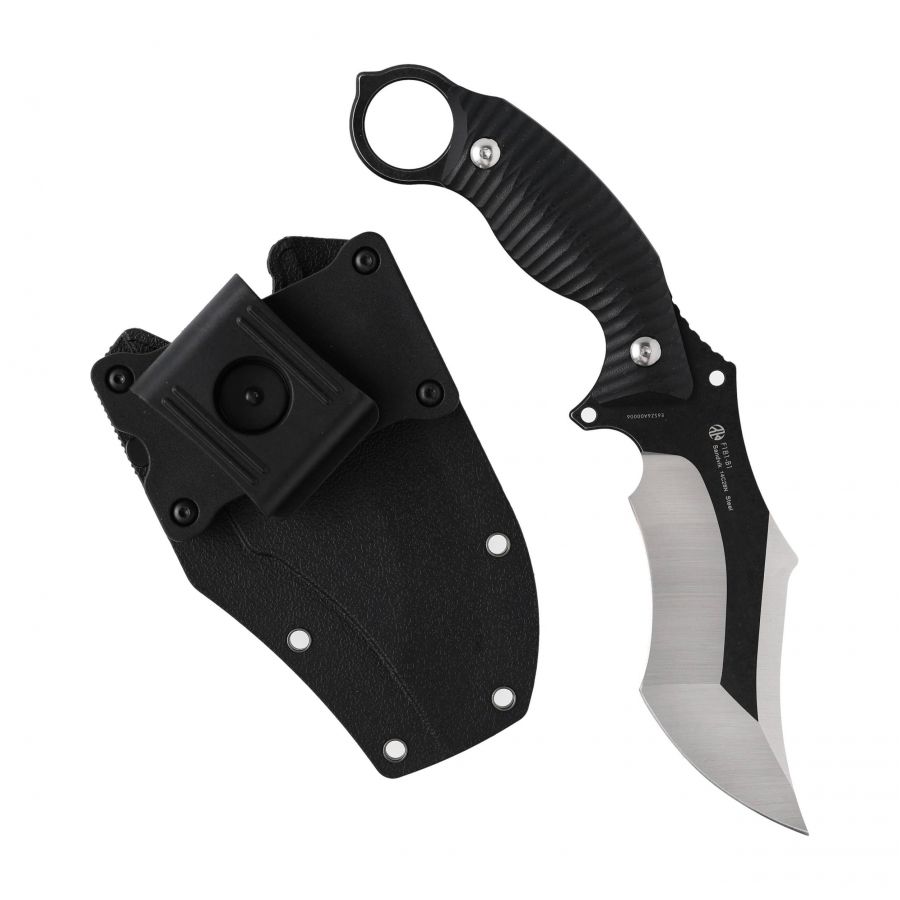 Nóż karambit Ruike F181-B czarno-srebrny 3/5