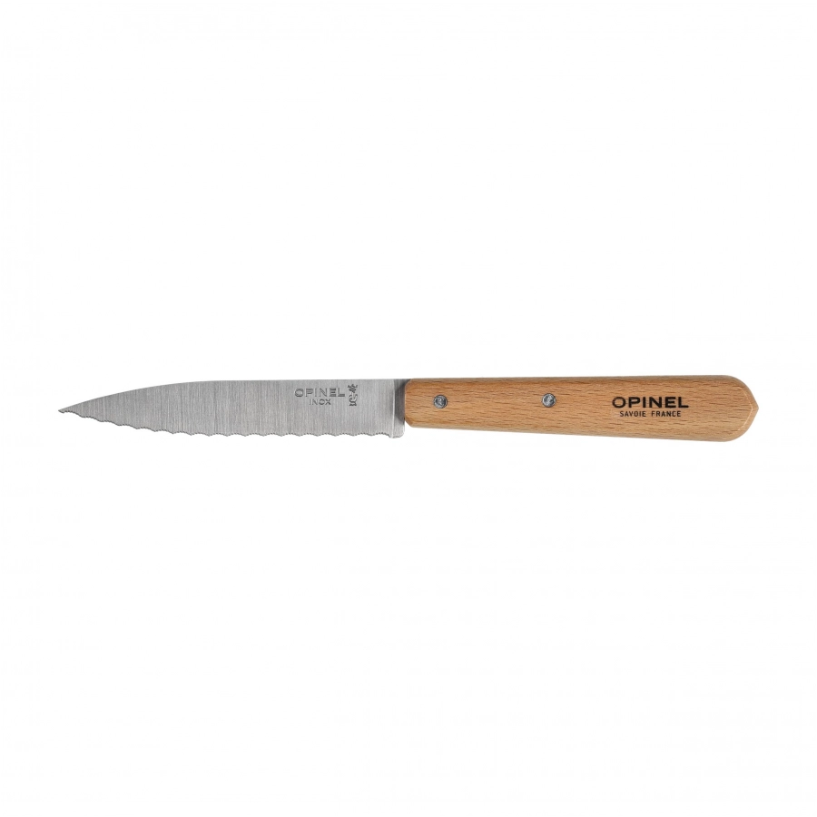 Nóż kuchenny Opinel Serrated Natural 113 1/4