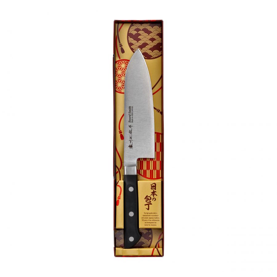 Nóż kuchenny Satake Satoru Santoku 4/4