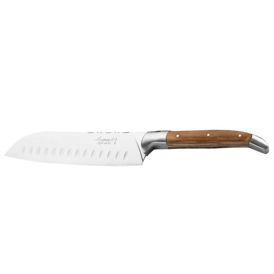 Nóż Laguiole Santoku Olive 1/7