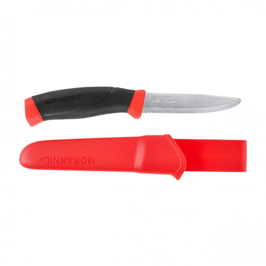 Nóż Morakniv Companion F Rescue czerwony stal nierdzewna 4/6