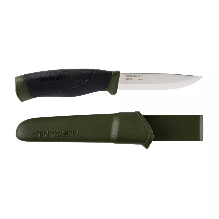 Nóż Morakniv Companion MG Heavy Duty oliwkowy stal węglowa 4/6