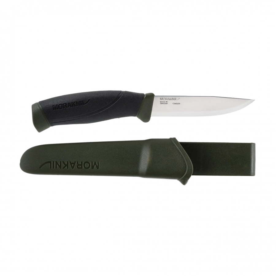 Nóż Morakniv Companion MG oliwkowy stal węglowa 4/6