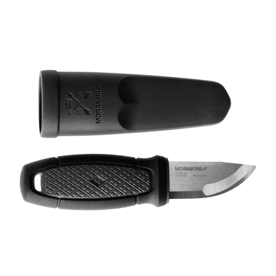 Nóż Morakniv Eldris czarny z zestawem Neck Knife stal nierdzewna 4/7