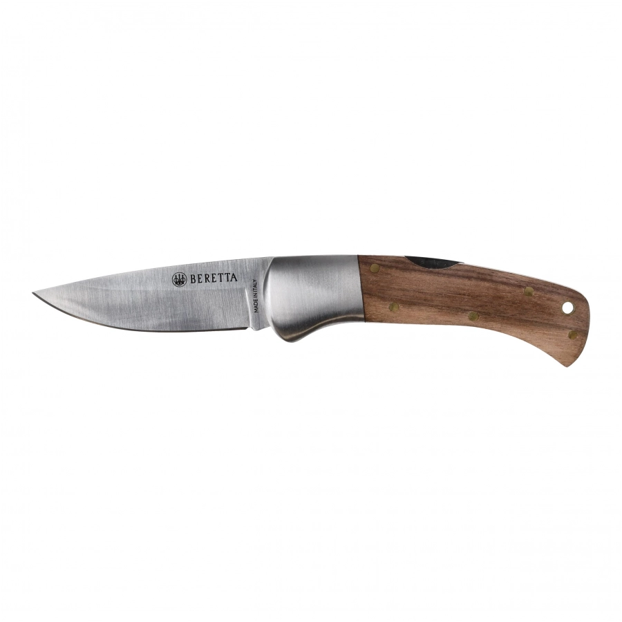 Nóż myśliwski Beretta składany Reedbuck brązowo/pomarańczowy 1/4