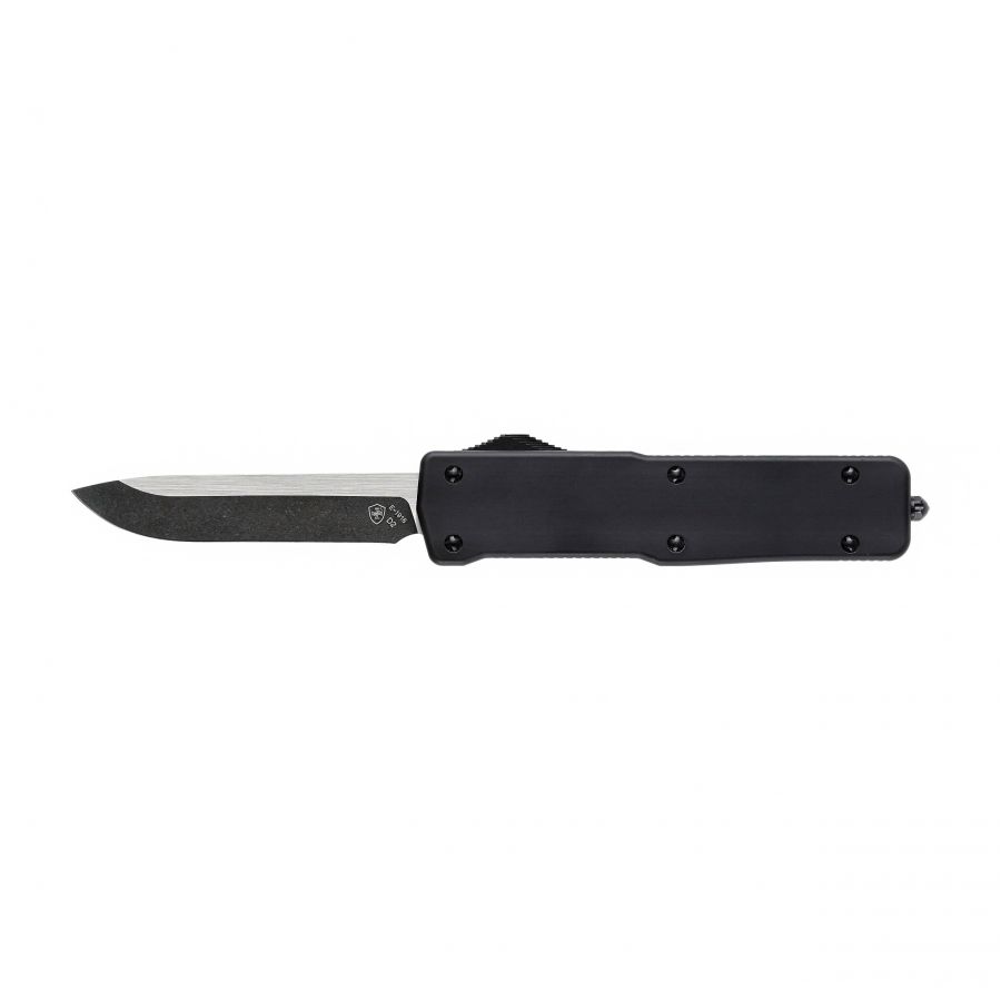 Nóż OTF Templar Knife Large Aluminium Black Rubber Drop Black 1/6