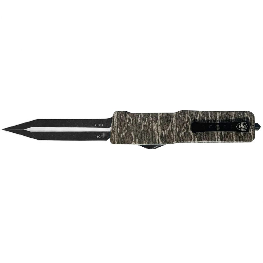 Nóż OTF Templar Knife Large Aluminium Mossy Oak Bottomland Dagger Black 1/2