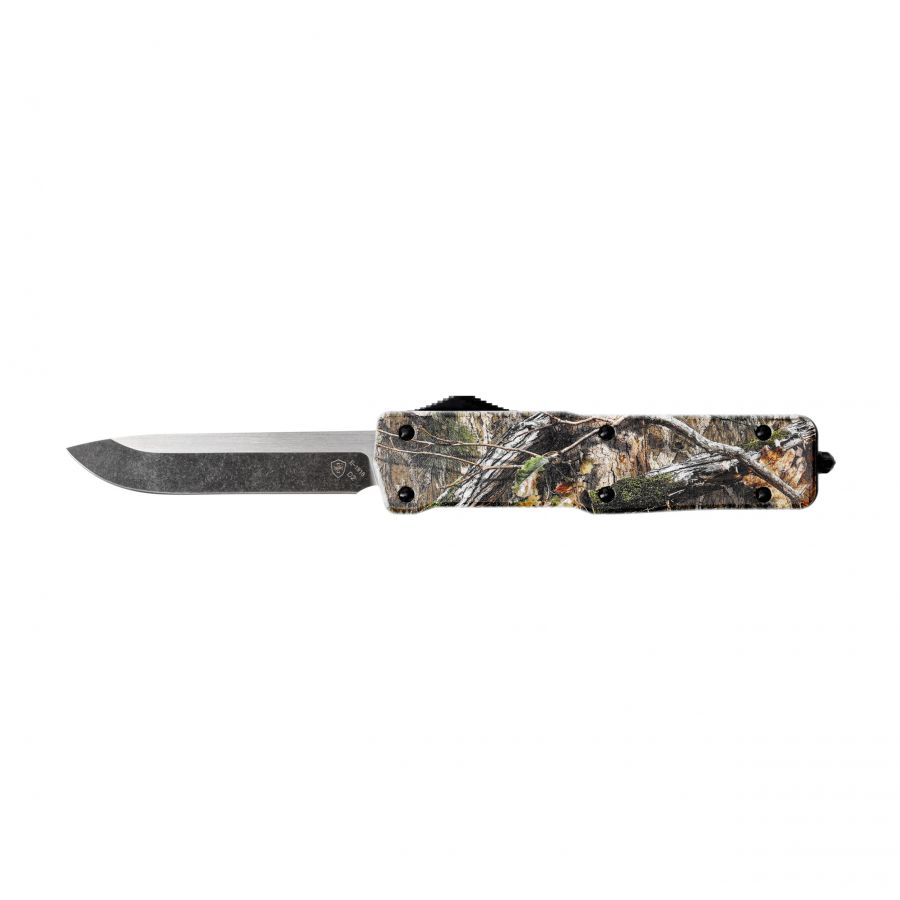 Nóż OTF Templar Knife Large Aluminium Mossy Oak DNA Drop Black 1/6