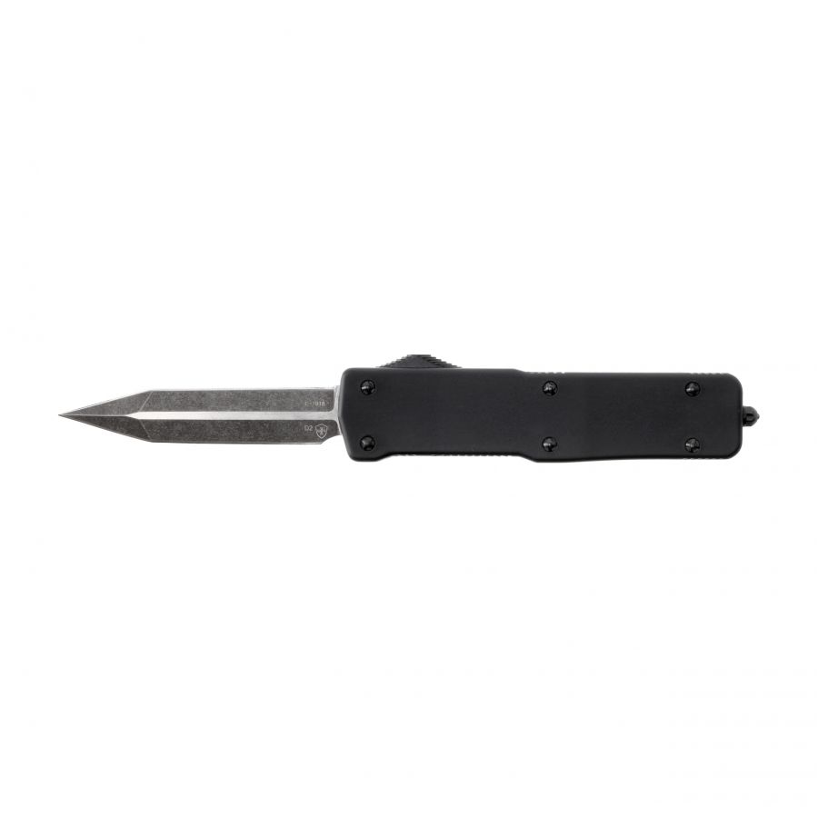 Nóż OTF Templar Knife Large Zinc Black Rubber Dagger Black 1/6