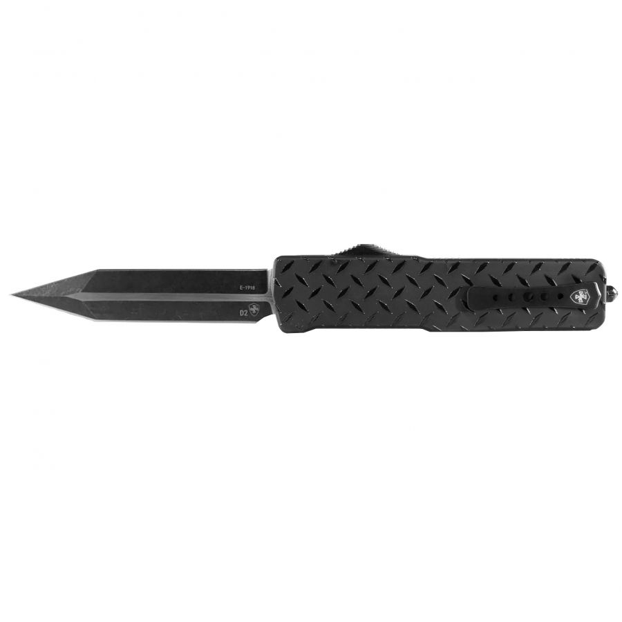 Nóż OTF Templar Knife Large Zinc Diamond Plate Dagger Black 1/1