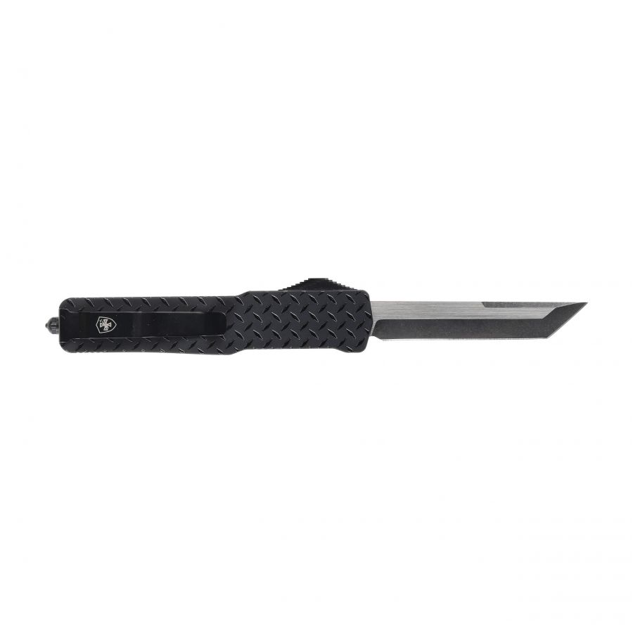 Nóż OTF Templar Knife Slim Aluminium Diamond Plate Tanto Black 2/6