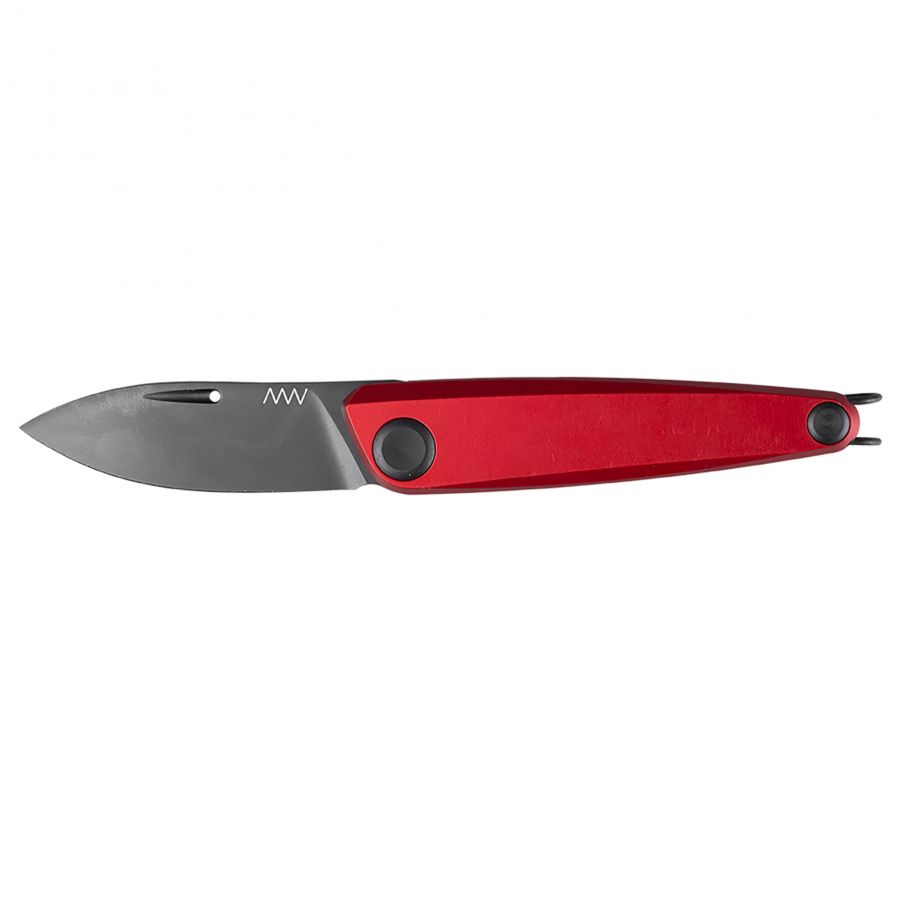 Nóż składany ANV Knives Z050 ANVZ050-005 czerwony 1/4