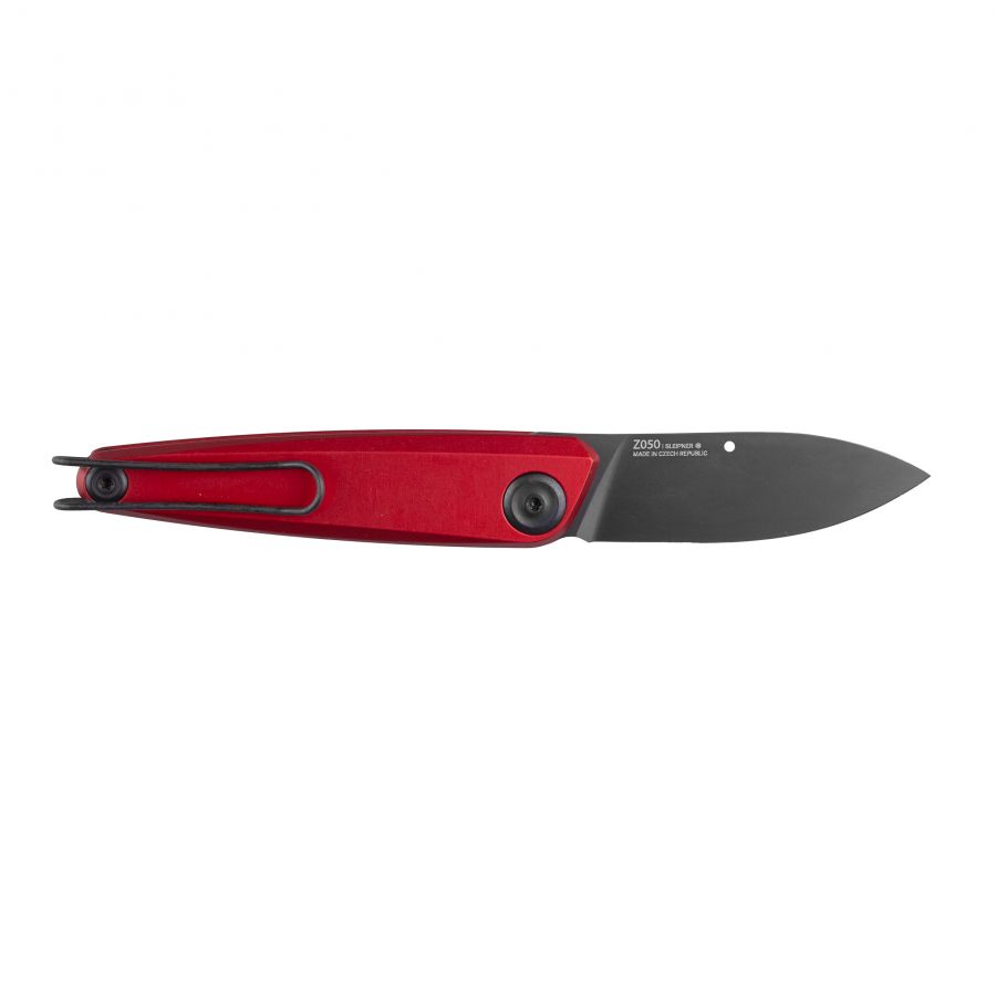 Nóż składany ANV Knives Z050 ANVZ050-005 czerwony 2/4