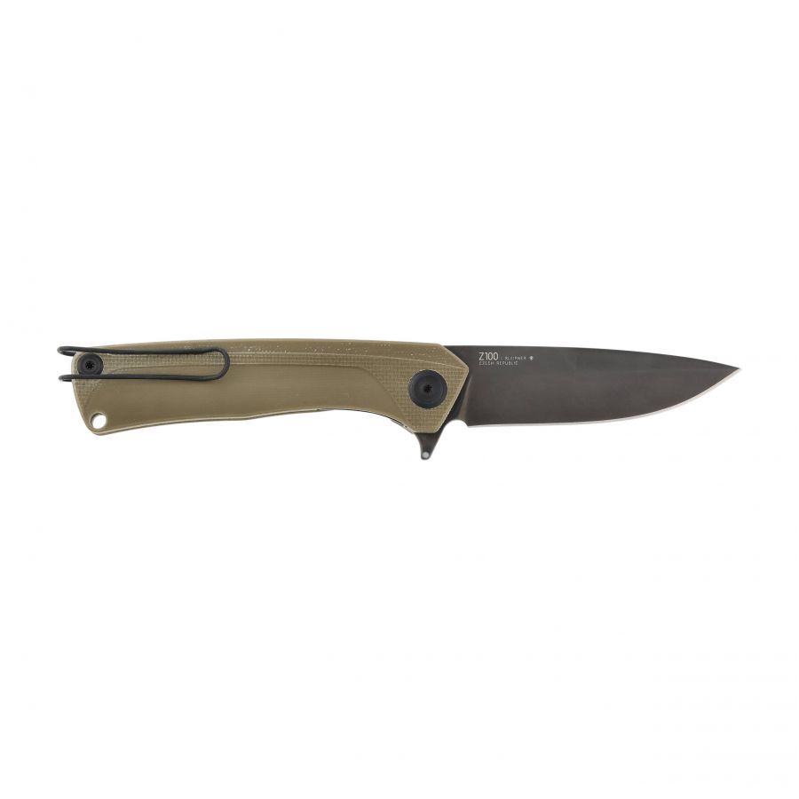 Nóż składany ANV Knives Z100 ANVZ100-024 oliwkowy 2/5