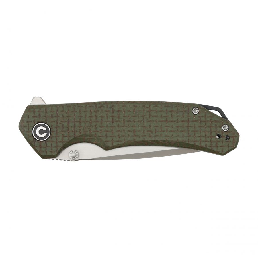 Nóż składany Civivi Brazen C2023F green micarta 4/7