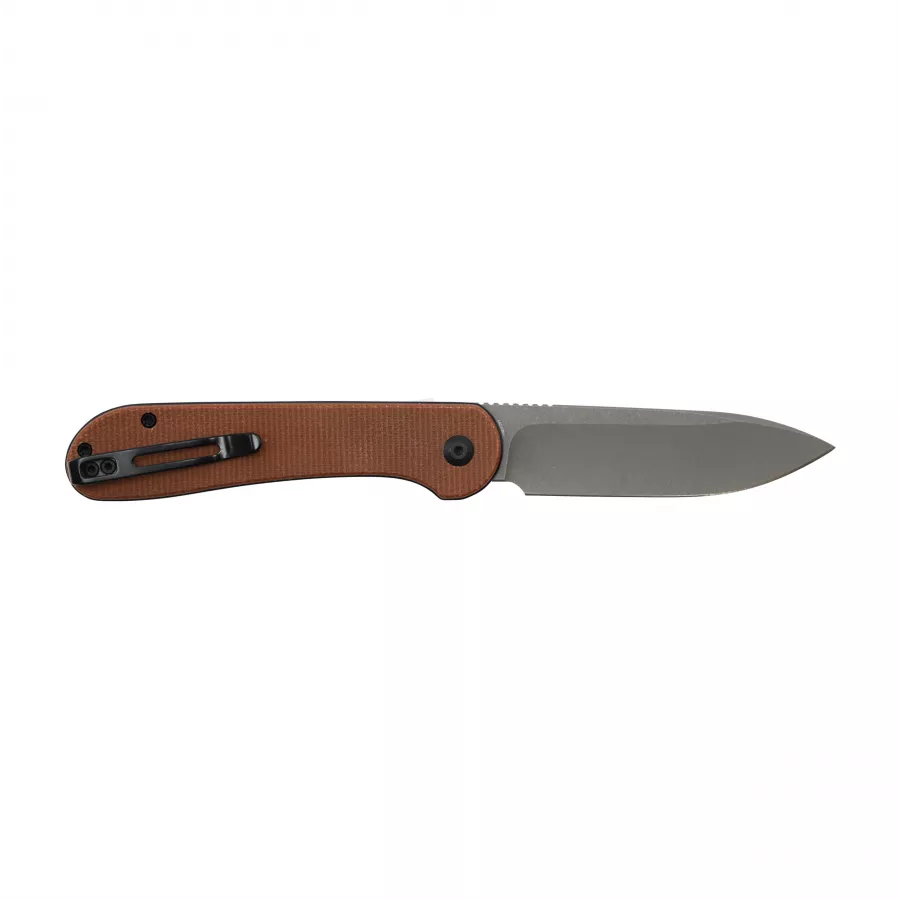Nóż składany Civivi Button Lock Elementum C2103D brown micarta 2/7