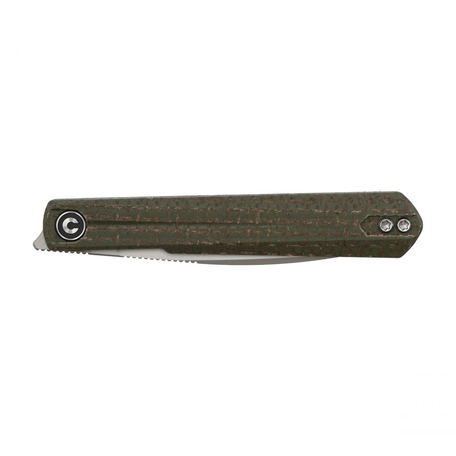 Nóż składany Civivi Clavi C21019-3 green micarta 4/7