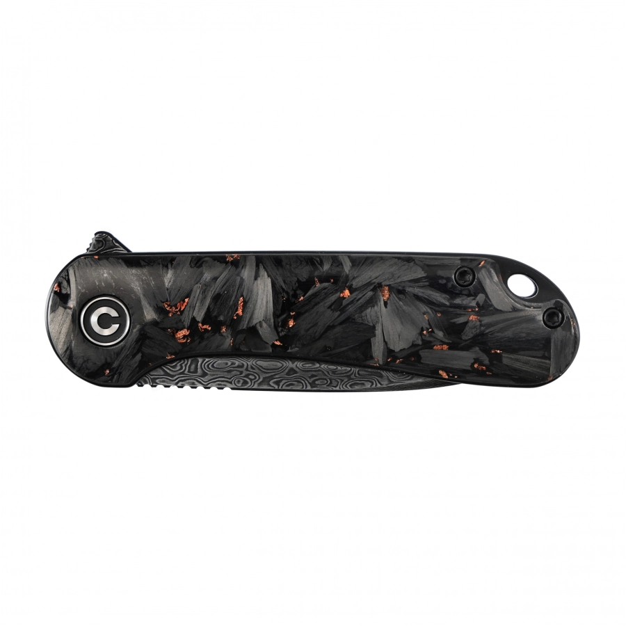 Nóż składany Civivi Elementum C907C-DS3 shredded carbon / copper 4/9