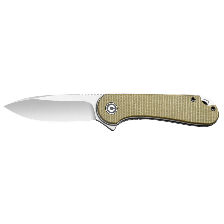 Nóż składany Civivi Elementum C907S olive micarta 1/6