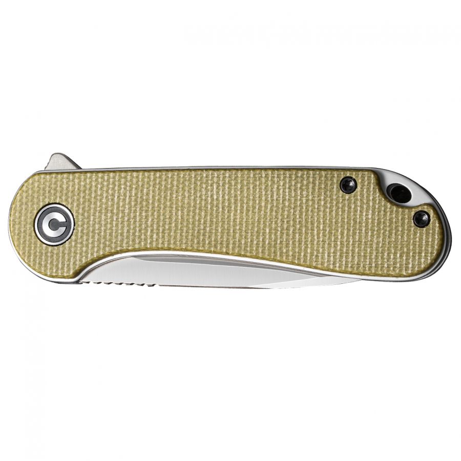 Nóż składany Civivi Elementum C907S olive micarta 2/6