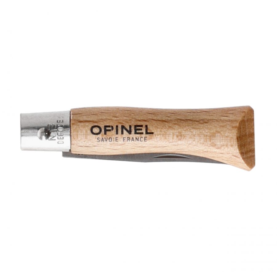 Nóż składany Opinel 03 inox buk 4/5