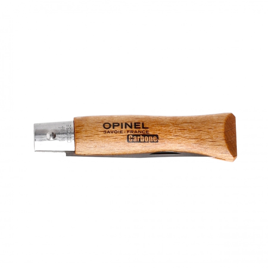 Nóż składany Opinel 4 carbon buk 4/6
