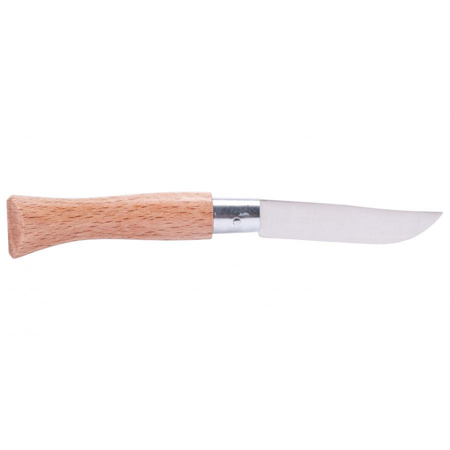 Nóż składany Opinel 5 inox buk 3/5