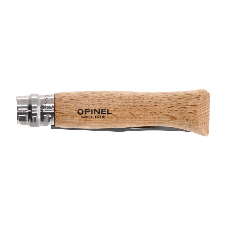 Nóż składany Opinel 9 inox buk 4/5