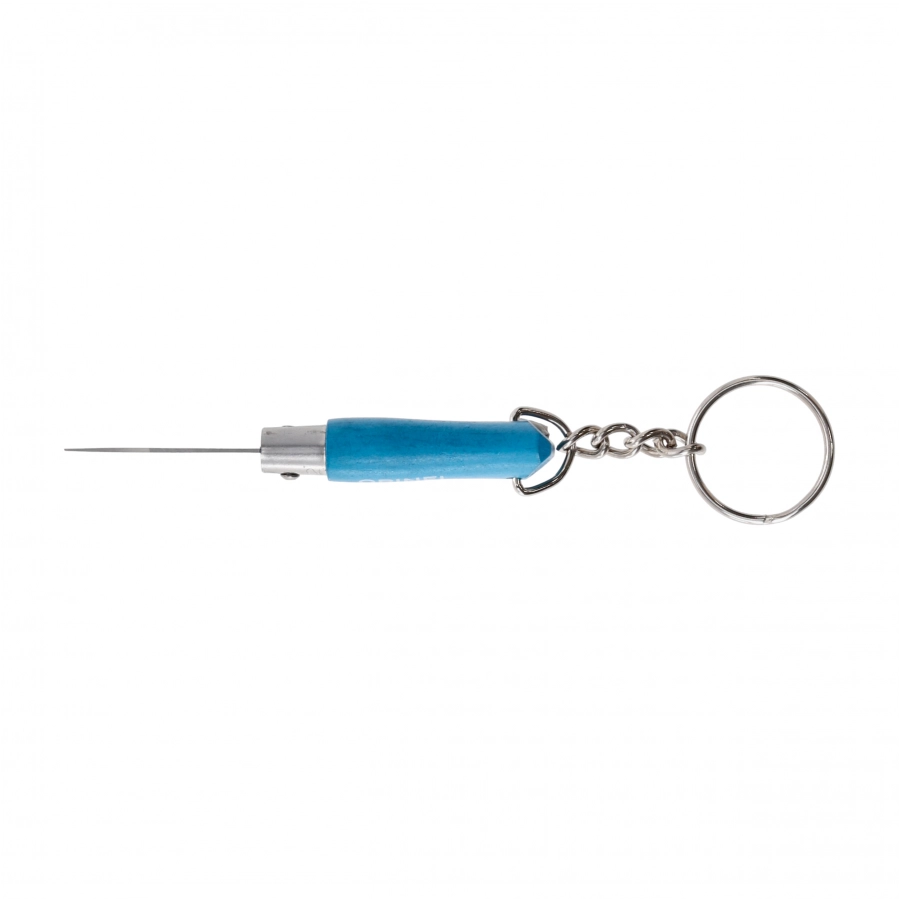 Nóż składany Opinel Colorama 02 brelok inox grab niebieski 3/5