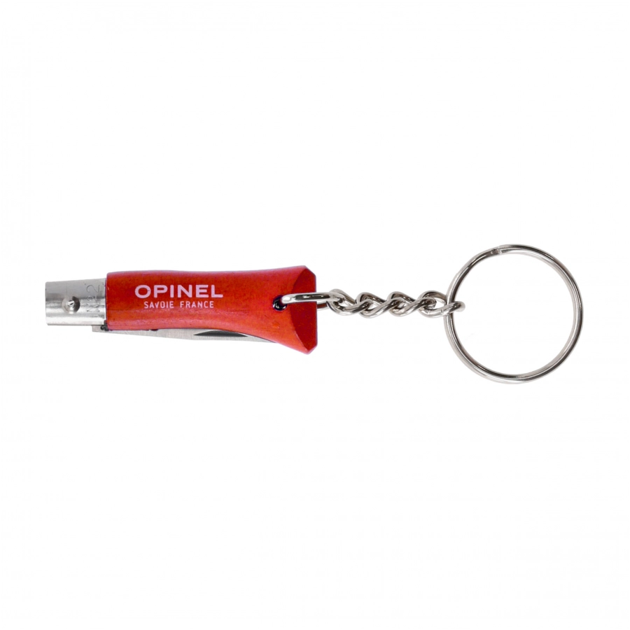 Nóż składany Opinel Colorama 02 brelok inox grab pomarańczowy 4/5
