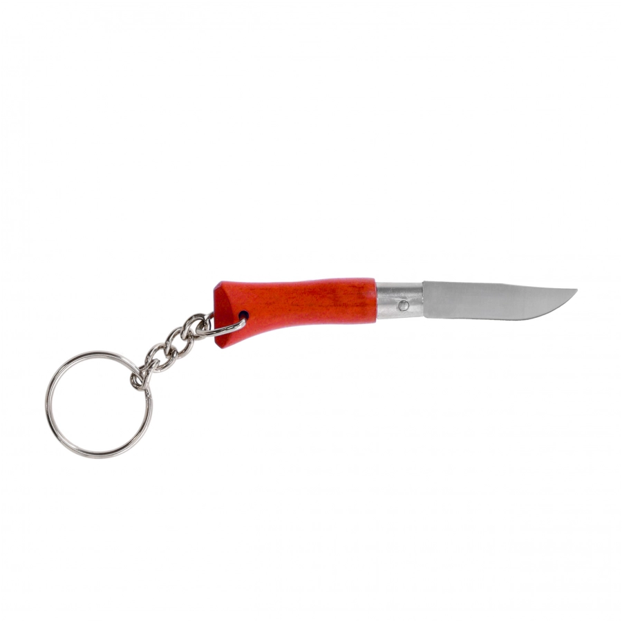 Nóż składany Opinel Colorama 02 brelok inox grab pomarańczowy 2/5