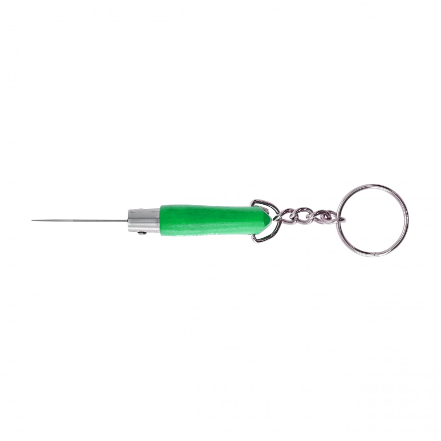 Nóż składany Opinel Colorama 02 brelok inox grab zielony 3/5