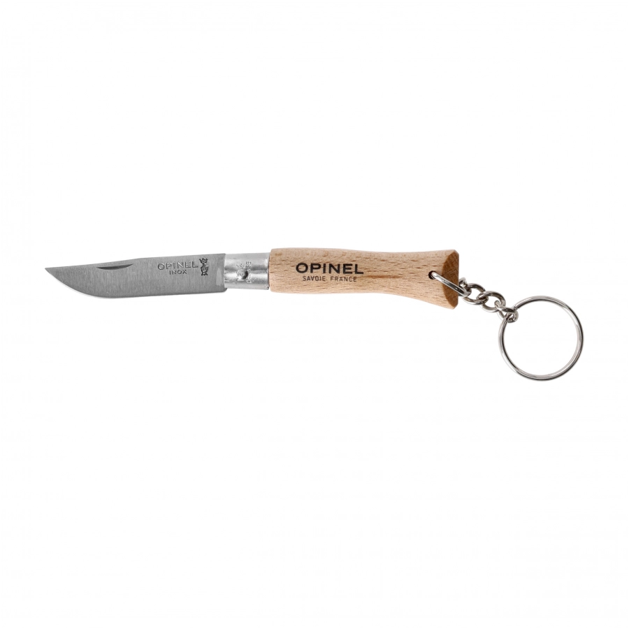 Nóż składany Opinel Colorama 04 brelok inox naturalny 1/5