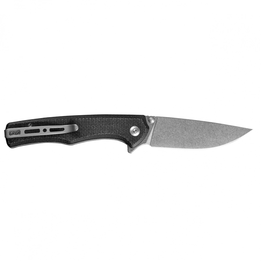 Nóż składany Sencut Crowley S21012-2 black micarta 4/6