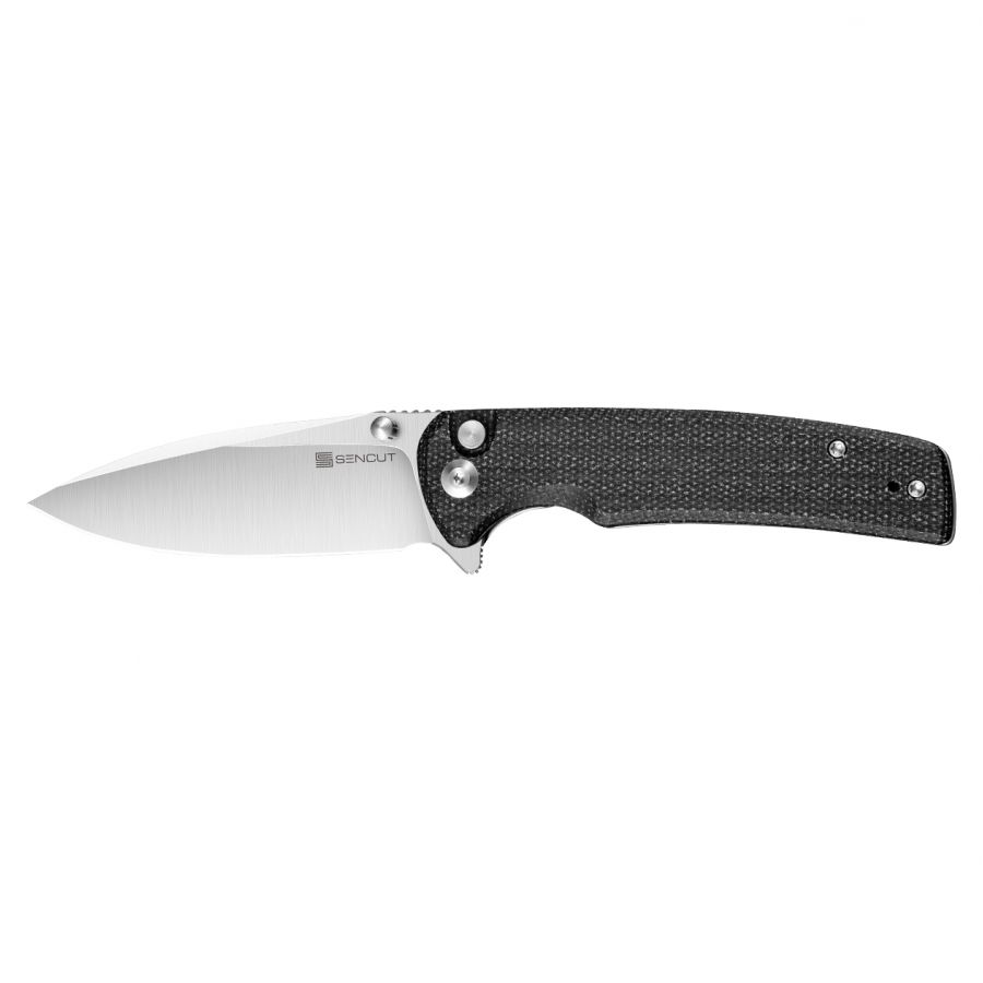 Nóż składany Sencut Sachse S21007-1 black micarta 1/6