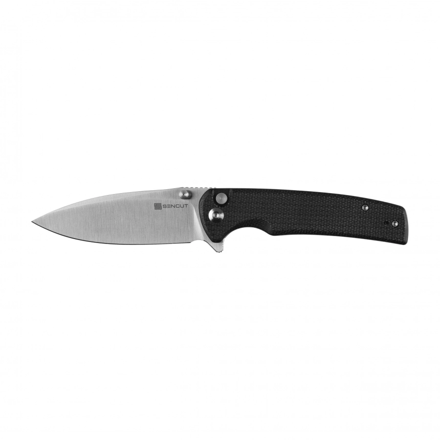 Nóż składany Sencut Sachse S21007-1 black micarta 1/7