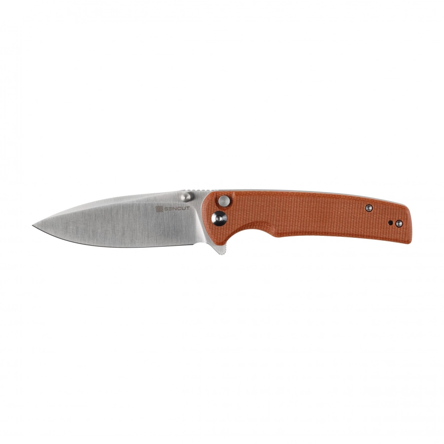 Nóż składany Sencut Sachse S21007-3 brown micarta 1/7